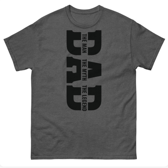 Custom: T-Shirt "DAD-The MAN, MYTH, LEGEND”-Sz: S-3xl - Picture 5 of 5